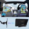 13.5" Car Headrest Monitor Android 15 6+128G, 4K Rotatable Ultra Slim Back seat Rear Entertainment System 8 Core Touch Screen,Mirror Link/Bluetooth/4G/USB/TF Card view 4