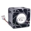 Cooling Fan for FFB0412SN-00 XHQ DC12V 1.50A 4PIN 40x40x28MM view 1