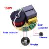 2PCS 2-Way 100W DIY Speaker Filter Circuit Treble Bass Frequency Divider 2-Unit Home Theater HiFi Stereo Audio Crossover Filters view 2