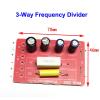 2PCS 3 Way 150W 3 Unit Speaker Frequency Divider Home Theater Filter Circuit HiFi Stereo Audio Crossover Filters view 2