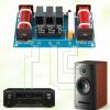 2PCS 2 Way 260W DIY Speaker Filter Circuit Treble Bass 3800Hz Frequency Divider Home Theater HiFi Stereo Audio Crossover Filters view 3