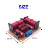 2PCS 2 Way 100W DIY Speaker Filter Circuit Treable Bass Frequency Divider Home Theater HiFi Stereo Audio Crossover Filters view 3