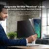 infoWall 2-Pack 24 Inch Computer Privacy Screen Filter (20.7"  13.0") for 16:10 Curved & Flat Monitors  Nano-Suction Bezel (Tape-Free Instant Install)  Anti-Glare, Blue Light Blocking, Washable view 3