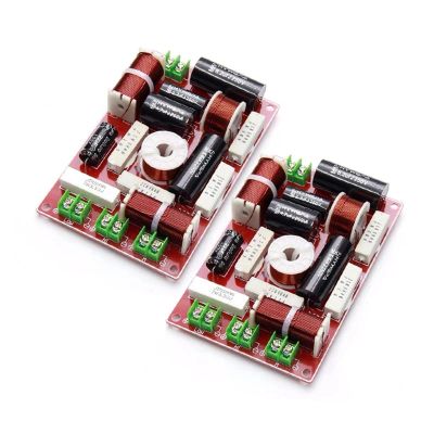 2PCS 3 Way 200W 3 Unit Speaker Frequency Divider Home Theater Filter Circuit HiFi Stereo Audio Crossover Filters
