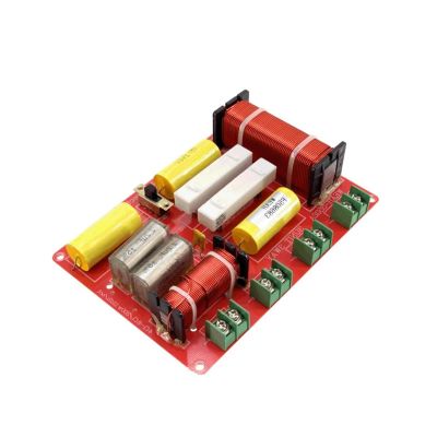 2PCS 3 Way 250W Speaker Frequency Divider Home Adjustable 800Hz/2500Hz Theater Filter Circuit Stereo Audio Crossover Filters