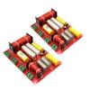 2PCS 3 Way 250W Speaker Frequency Divider Home Adjustable 800Hz/2500Hz Theater Filter Circuit Stereo Audio Crossover Filters view 2