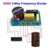 2PCS 200W 3-Way Audio HiFi Filter Circuit Board Stereo Speaker Crossover Filters Treble/Alto/Bass 3 Unit Frequency Dividers view 2