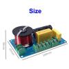 2PCS 200W 3-Way Audio HiFi Filter Circuit Board Stereo Speaker Crossover Filters Treble/Alto/Bass 3 Unit Frequency Dividers view 4