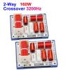2PCS 2-Way 160W 3200Hz High Power Audio Crossover Filters Professional Speaker 2-Unit Home Theater Frequency Divider view 2