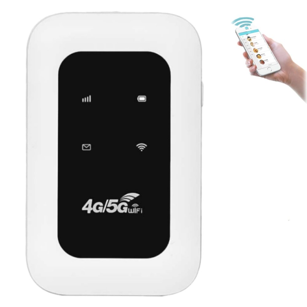 All-Network Portable WiFi, Power on and Use Travel Router Pocket Wi-Fi, for Travel, Public Computer, Business