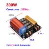 1 PCS 300W / 500W / 800W Bass Speaker 250Hz/300Hz Subwoofer Frequency Divider HiFi Stereo DIY Audio Woofer Crossover Filter(300W) view 2