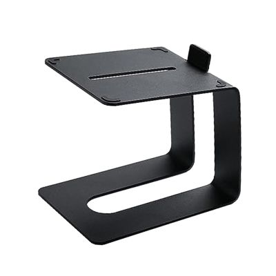AsrMyjcx Tabletop Computer Speaker Stand Rack C Shaped with Vibration Absorption