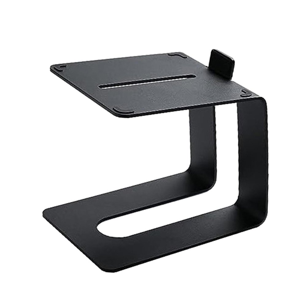 AsrMyjcx Tabletop Computer Speaker Stand Rack C Shaped with Vibration Absorption