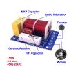 2PCS 2 Way 150W DIY Speaker Filter Circuit Treble Bass Frequency Divider Home Theater HiFi Stereo Audio Crossover Filters view 2