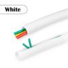 1PC PP Plastic Corrugated Pipe AD7.5~34.5mm Insulated Wire Sleeve Wrap Tube Cable Harness Split Loom Tubing(Green,AD 15.8 x ID 12mm,Open x 1 Meter) view 4