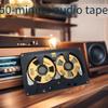 Yaregelun Cassette Audio Reel to Reel 50 Minute Blank Tape Double Sided Metal Reel Hollow Case Self-Made view 3