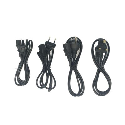 1 PCS All Power Cable 1.2 M Plug/Plug/Plug/Plug Connector for Desktop Printers Monitors Computer(UK Plug)