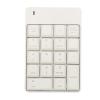 LiebeWH Compact 2.4G Wireless Numeric Keypad 18 Keys USB Number Pad for Office Home Work, Suitable for Laptop and Desktop Users (White) view 4