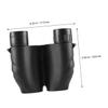 Mikinona Compact Pocket Binoculars for Adults Easy Focus with Bright High-Definition Optics Low-Light Viewing for Outdoor Exploration Preschool and Adventure Telescope view 2