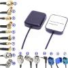 QQEURZSF Car gp/s an*/Tenna Receiver DVD with 3.5mm SMA SMB MCX MMCX BNC T*N/C Fakra Connector for MFD2 RNS2(6-MCX Right Angle) view 2