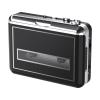 Portable Cassette Player & Convert Tape to Digital MP3 Digital, Retro Tape Recorder Walkmaner with Auto-Reverse,2 AA Batteries/USB Powered(Black) view 1