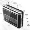 Portable Cassette Player & Convert Tape to Digital MP3 Digital, Retro Tape Recorder Walkmaner with Auto-Reverse,2 AA Batteries/USB Powered(Black) view 4