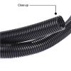 1PC 7mm-28mm Color PE Insulated Corrugated Pipe Wire Hose Plastic Cable Heat Resistant Protective Sleeve(Black Closure,25mm) view 4