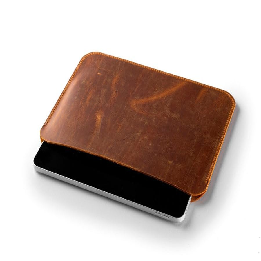 Distressed Leather Kobo Sleeve, Handmade Slim Case for Kobo Clara, Nia, Aura, Libra, Forma