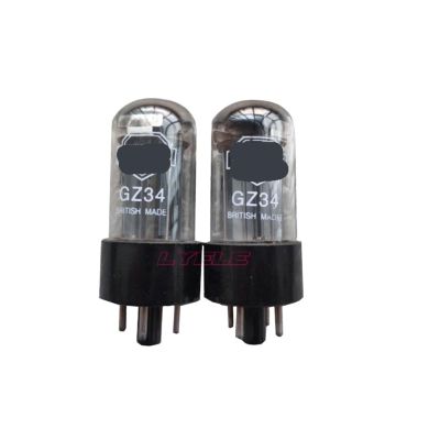 PSKQHIRA GZ34 Replaces 5AR4 5Z4P 5U4G 274B Rectifier Tube Amplifier kit DIY Audio Tube Factory Test and Matching(2 pcs)