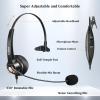 Callez RJ9 Cisco Phone Headset for Office Phone with Noise Cancelling Microphone & Mute Switch, Telephone Headset Compatible with Cisco IP Phones 7821 7841 7945 7962 7965 7975 8811 8841 8851 8865 view 4