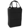 ciciglow Shockproof Camera Insert Bag, DSLR SLR Lens Pouch Inner Case Bag 30x12x20cm Camera Lens Protective for R5 R6 T100 for Z7 Z8 for A6 A9... (Black Gray) view 2