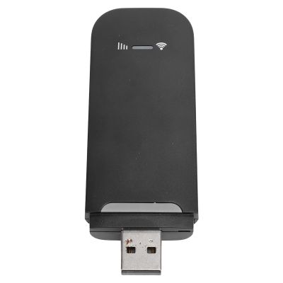 VELATEMOR 4G LTE USB Portable WiFi Router, USB Powered 4G Portable WiFi High Speed Plug and Play with SIM Card Slot for Cell Phones (Black)