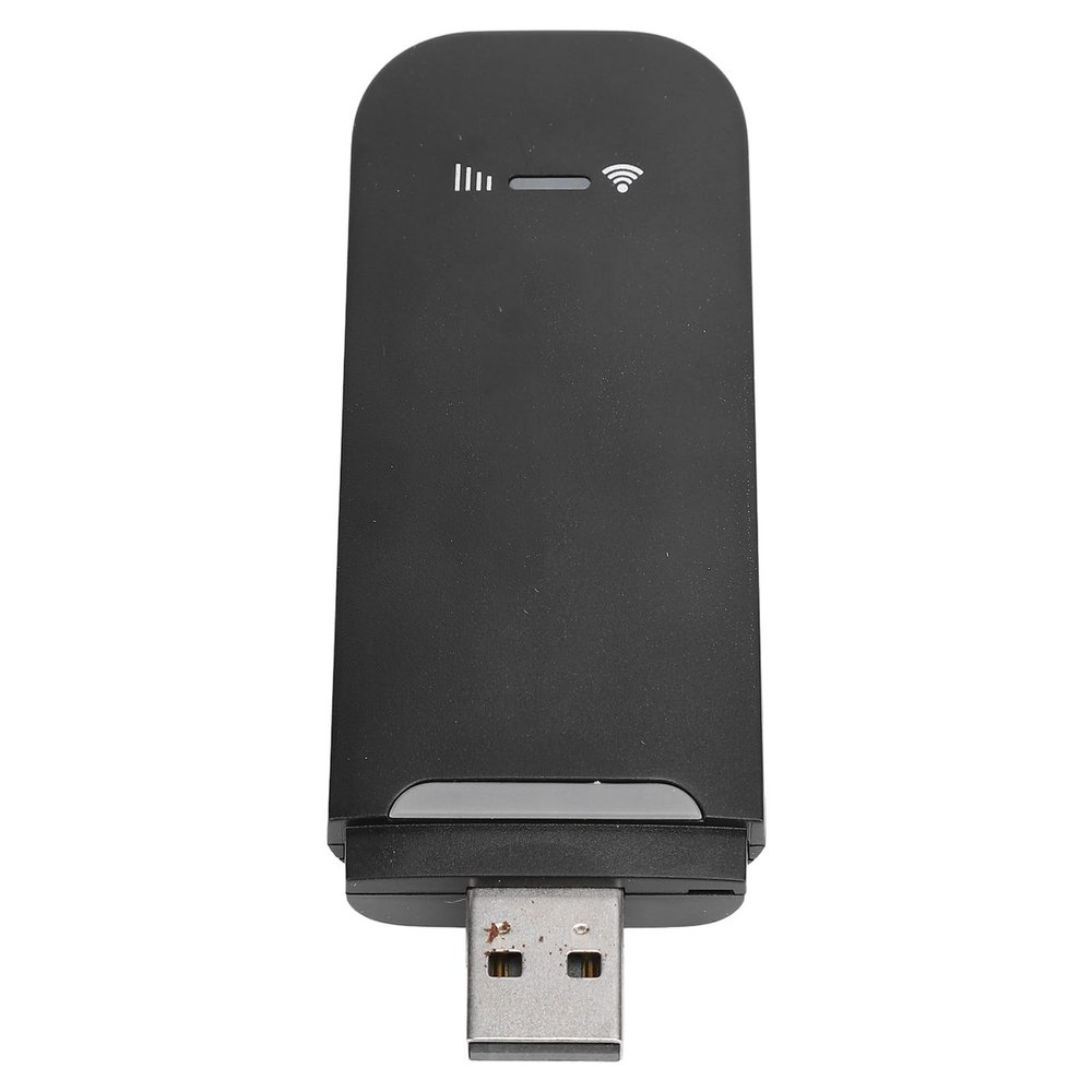 VELATEMOR 4G LTE USB Portable WiFi Router, USB Powered 4G Portable WiFi High Speed Plug and Play with SIM Card Slot for Cell Phones (Black)
