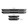 4 Pcs Stainless Steel Car Door Sill Strip for BMW X3 xDrive30e 2021 2022 2023 2024,Welcome Pedal Scratch Protection Scuff Plate,Car Accessories (D/Blue) view 3