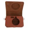 Drfeify Camera Box/Cover, PU Leather Protective Bag for MS200 Instant Camera, Magnetic Cover, ScratchResistant Storage for Travel Enthusiasts (Brown) view 1