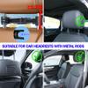 MCOTOP Ipad Holder for car Backseat 2 Pack, iPad Headrest Mount for 5.3-12.9" iPads/Phones, Car Tablet Holder with 360 Adjustable Rotating, Upgraded iPad Mount, Road Trip Essentials (Black) view 4