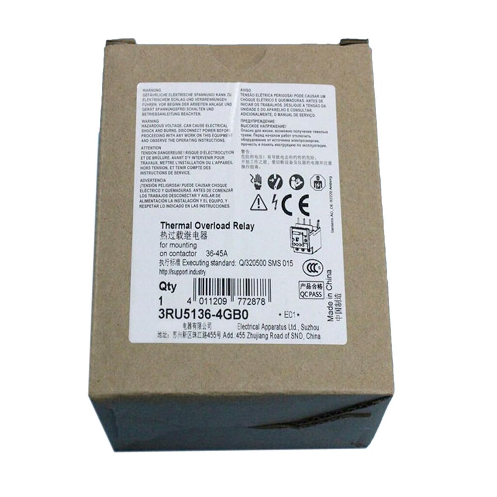 3RU5136-4GB0 New and Sealed in Box 3RU51364GB0 1 Year Warranty