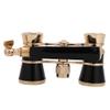 ZJchao Opera Glasses, 3X25 Binoculars Telescope Opera Binocular Telescope Small Portable Theater for Women Girls Kids (Black) view 1