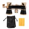 ZJchao Opera Glasses, 3X25 Binoculars Telescope Opera Binocular Telescope Small Portable Theater for Women Girls Kids (Black) view 3