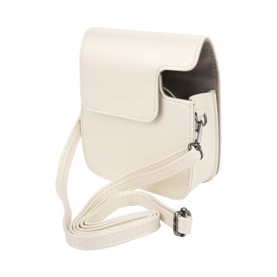 Dioche Camera Bag, Camera Bag Sling PU Leather with Shoulder Strap for