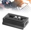 Fydun Camera Plate, Non Slip Rubber Pads, Sliding Adjustable Screw Position, Arca Ball Head, Aluminum Alloy, Stainless Steel Screws, Tripod view 4