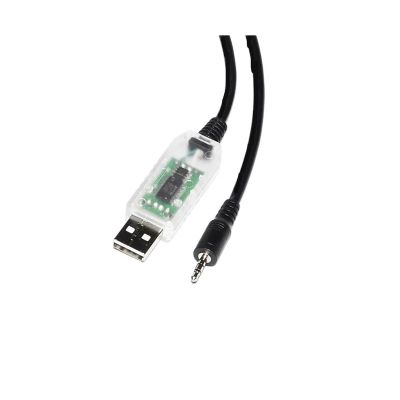 Treayes F&T>D*I FT232RL CHIP USB to TRS 2.5MM Audio Ja-ck Connector RS485 Converter Programming Cable for MFC DODIAGNOSTIC Port to PC(1.8m,Transparent USB)