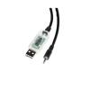 Treayes F&T>D*I FT232RL CHIP USB to TRS 2.5MM Audio Ja-ck Connector RS485 Converter Programming Cable for MFC DODIAGNOSTIC Port to PC(1.8m,Transparent USB) view 1