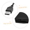 VANZACK USB Portable External Floppy Disk Drive Compact USB Floppy Diskette Reader High-Speed Data Transfer Compatible with Windows Laptops and Desktops Black view 3