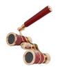 ZJchao Opera Glasses, Binoculars 3X25 Opera Binocular Telescope Telescope Small Portable Theater for Women Girls Kids (Red) view 4
