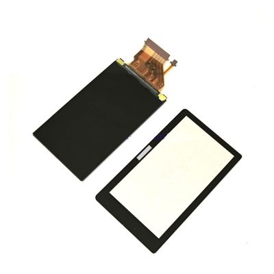 LCD Display With Backlght & Outer Glass Protective Screen,compatible For Sony ILCE-6000 A6000 ILCE-6300 A6300, Camera Part(LCD with glass)