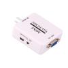 ANGGREK VGA to BNC Adapter, Mini HD VGA to BNC Video Converter, 1080P USB Power for HDTV Monitors and Computers view 2
