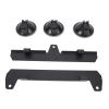 Dpofirs Strong Seamless Construction for Rectangular Satellite Car Roof Mount for Mini Van RV view 1