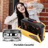 Luocute Portable Cassette Player, Mini Tape Player with FM AM Radio Recording Function, Built in Speaker and 3.5mm Headphone Jack view 2
