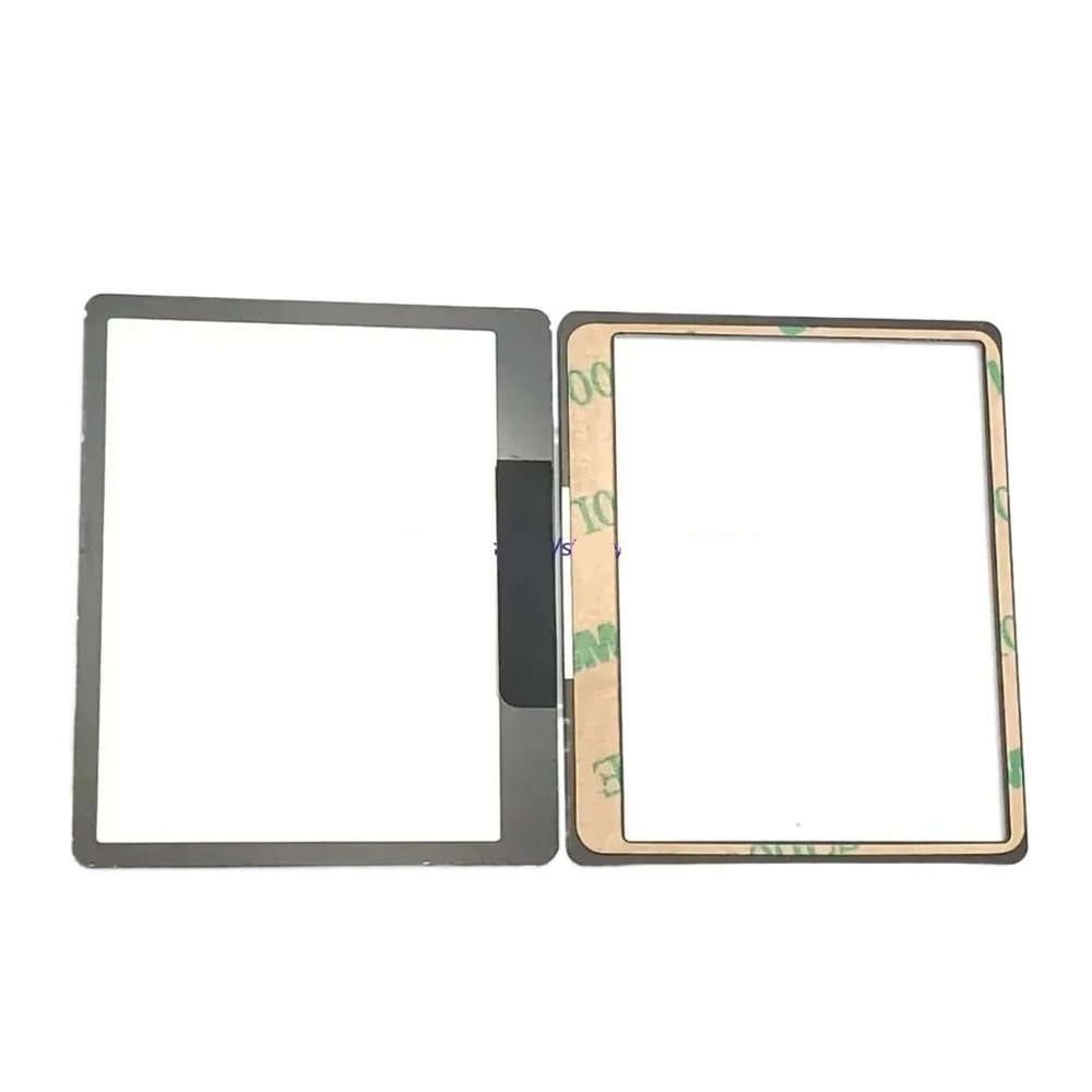 Compatible For Canon EOS 5D Top Cover Small External Protective LCD Display Screen Outer Window Glass Camera Parts + Tape